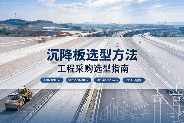 阎良沉降板选择方法
