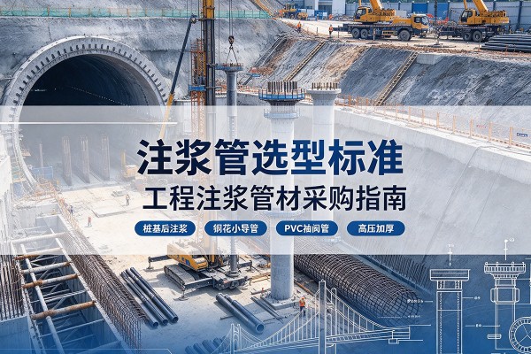 阎良注浆管选型标准