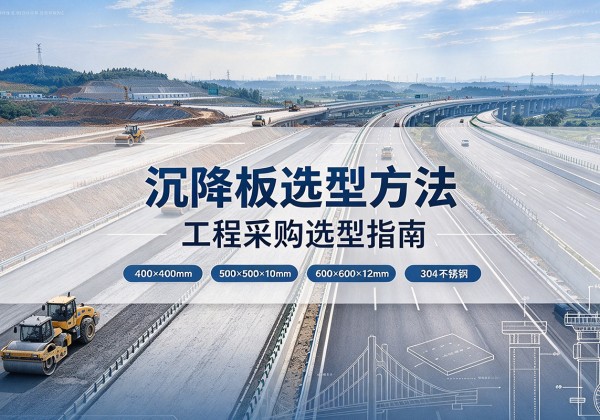 阎良沉降板选择方法